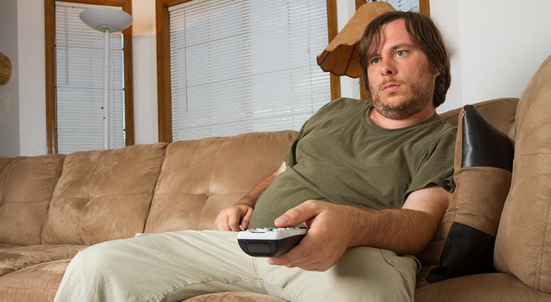 Being a couch potato does not mean you need to avoid exercise. Couch Potato