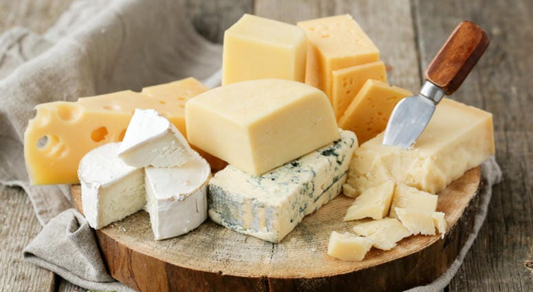Delicious cheese on the table Cheese