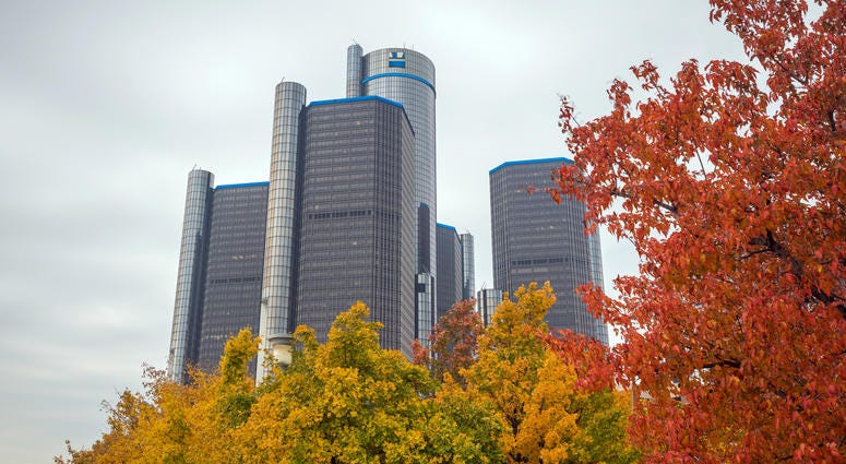 General Motors headquarters, Renaissance Center in Detroit General Motors headquarters, Renaissance Center in Detroit
