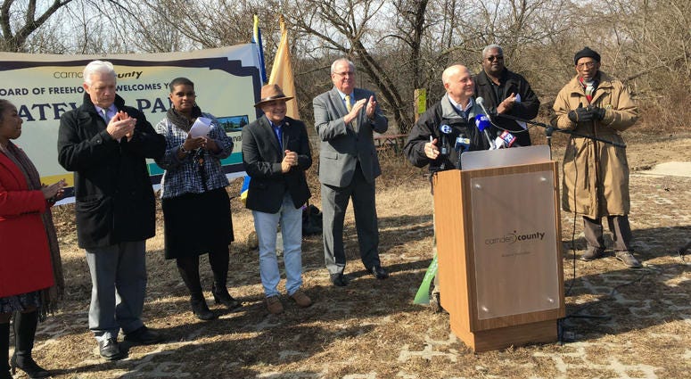 The long-awaited Gateway Park on Admiral Wilson Boulevard in Camden and Pennsauken is open. The long-awaited Gateway Park on Admiral Wilson Boulevard in Camden and Pennsauken is open.