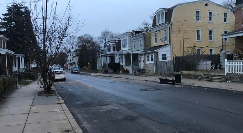 A car crash here after a police chase injured two children on Tuesday. A car crash here after a police chase injured two children on Tuesday.