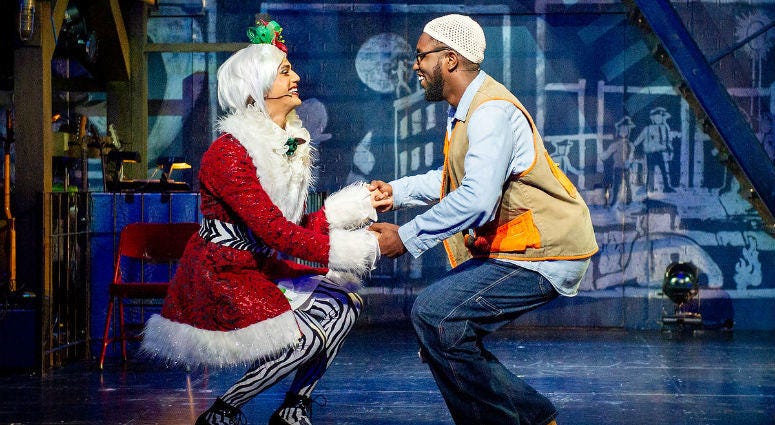 Shafiq Hicks plays Tom Collins in "Rent." Shafiq Hicks plays Tom Collins in "Rent."