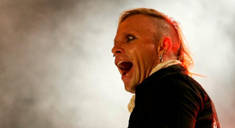 Keith Flint, singer of the British band Prodigy, performs on stage, at the Gurten open air Festival in Bern, Switzerland, in 2005. Keith Flint, singer of the British band Prodigy, performs on stage, at the Gurten open air Festival in Bern, Switzerland, in 2005.