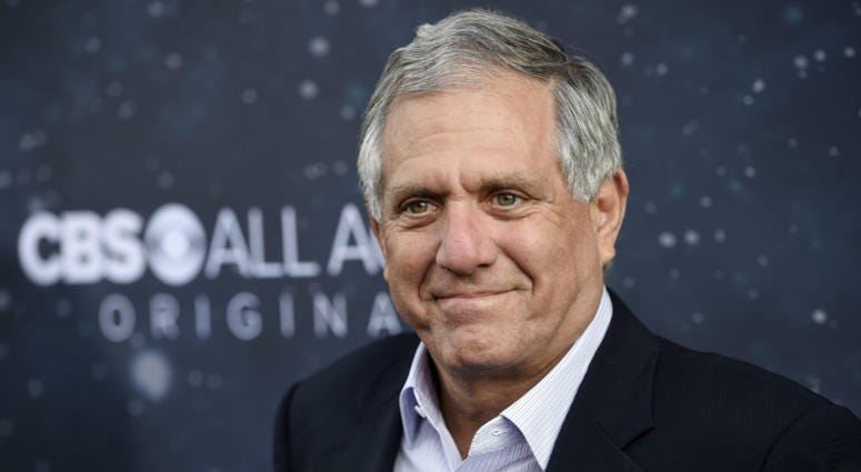 In this Sept. 19, 2017 file photo, Les Moonves, chairman and CEO of CBS Corporation, poses at the premiere of the new television series "Star Trek: Discovery" in Los Angeles. In this Sept. 19, 2017 file photo, Les Moonves, chairman and CEO of CBS Corporation, poses at the premiere of the new television series "Star Trek: Discovery" in Los Angeles.