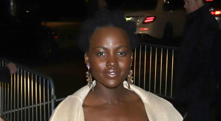 Lupita Nyong'o attends a screening of "Black Panther" at the Museum of Modern Art in New York Lupita Nyong'o attends a screening of "Black Panther" at the Museum of Modern Art in New York