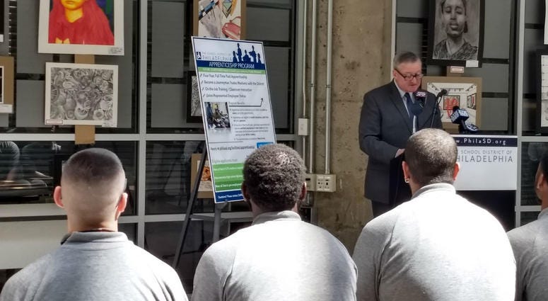 Mayor Jim Kenney is a full supporter of the School District of Philadelphia maintenance apprenticeship program. Mayor Jim Kenney is a full supporter of the School District of Philadelphia maintenance apprenticeship program.