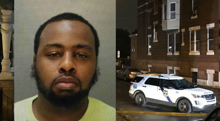 Maurice Hill is accused of shooting and wounding six police officers during a nearly eight-hour standoff in North Philadelphia. Maurice Hill