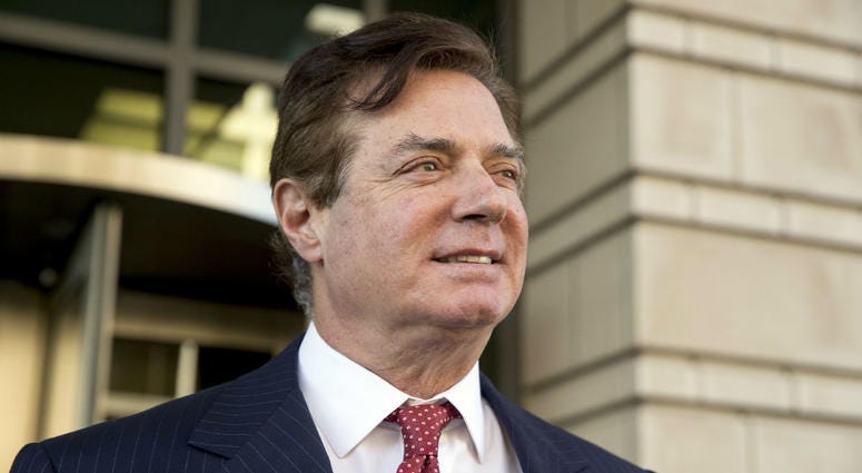 In this Thursday, Nov. 2, 2017, file photo, Paul Manafort, President Donald Trump's former campaign chairman, leaves Federal District Court, in Washington. In this Thursday, Nov. 2, 2017, file photo, Paul Manafort, President Donald Trump's former campaign chairman, leaves Federal District Court, in Washington.
