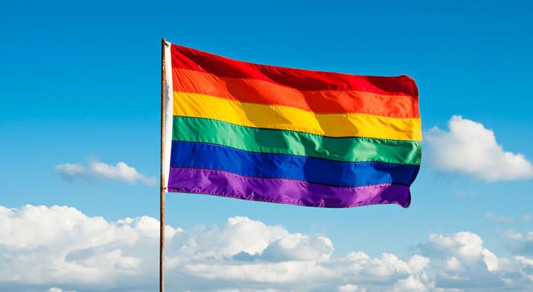 LGBTQ pride flag LGBTQ pride flag