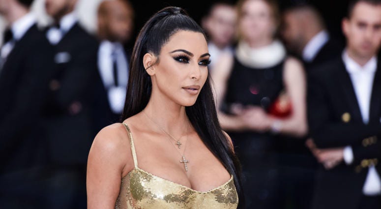 Kim Kardashian West walking the red carpet at The Metropolitan Museum of Art. Kim Kardashian West walking the red carpet at The Metropolitan Museum of Art.