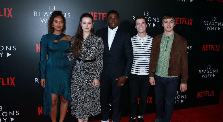 Alisha Boe, Katherine Langford, Derek Luke, Dylan Minnette, Miles Heizer attend the #NETFLIXFYSEE Event For "13 Reasons Why" Season 2. 13 Reasons Why