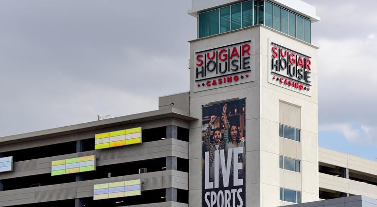 SugarHouse Casino, March 18, 2019, along the Delaware River.