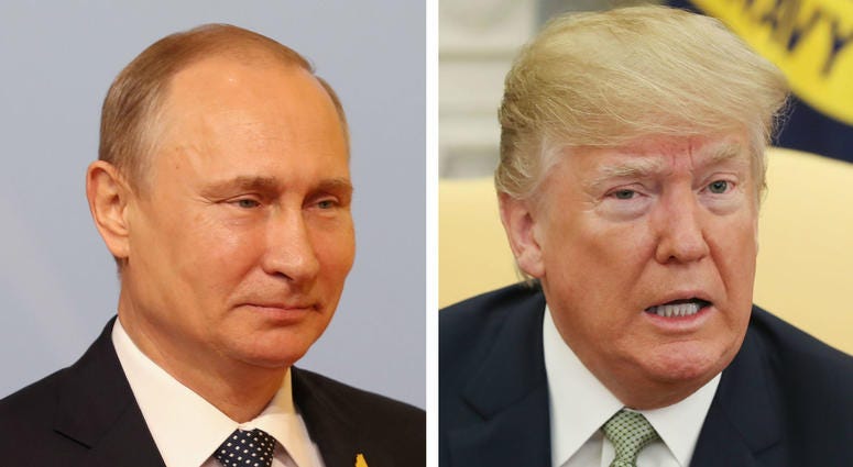 Russia's Vladimir Putin and U.S. President Donald Trump Russia's Vladimir Putin and U.S. President Donald Trump