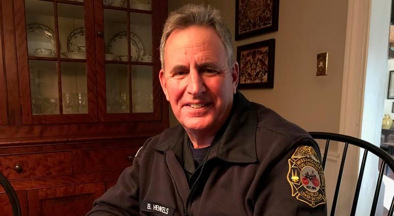 Bud Henkels has been a volunteer firefighter for 40 years, and he teaches at fire academies in Montgomery County and Philadelphia. Bud Henkels has been a volunteer firefighter for 40 years, and he teaches at fire academies in Montgomery County and Philadelphia.