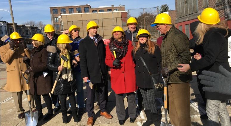 Funders and officials of Project HOME gathered in Kensington Tuesday for what was supposed to be the start of construction on the long-planned and desperately needed housing for people recovering from addiction. Funders and officials of Project HOME gathered in Kensington Tuesday for what was supposed to be the start of construction on the long-planned and desperately needed housing for people recovering from addiction.