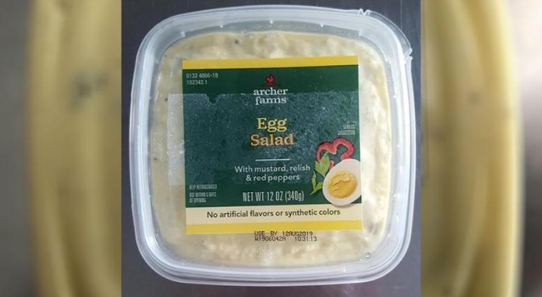 The Fresh Market and Target are recalling some of their salads and sandwiches due to a potential listeria contamination, according to the U.S. Food and Drug Administration. Egg salad recall