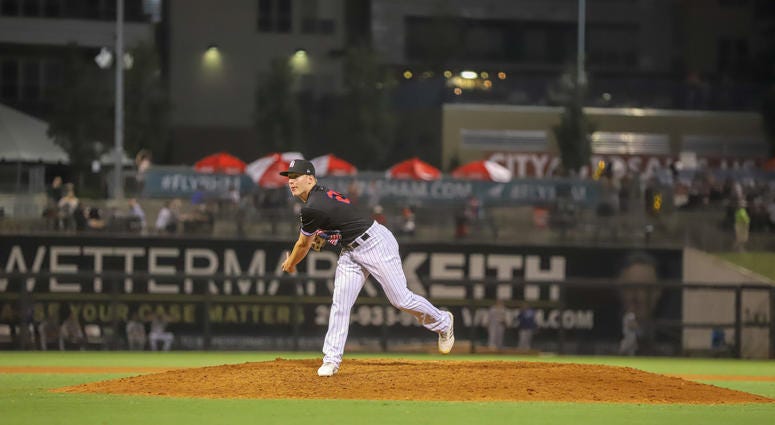 Villanova product Hunter Schryver has a 2.87 ERA this season for Double-A Birmingham. Hunter Schryver