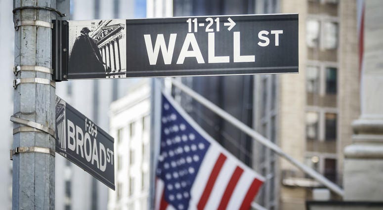 Wall Street in New York Wall Street in New York