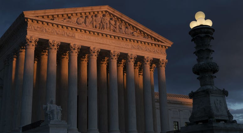 In this Jan. 24, 2019, file photo, the Supreme Court is seen at sunset in Washington. Vast changes in America and technology have dramatically altered how the census is conducted. In this Jan. 24, 2019, file photo, the Supreme Court is seen at sunset in Washington. Vast changes in America and technology have dramatically altered how the census is conducted.