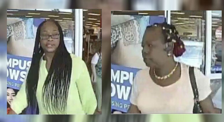 West Norriton police are asking for the public's help identifying two women they say abducted and robbed an elderly woman earlier this month.