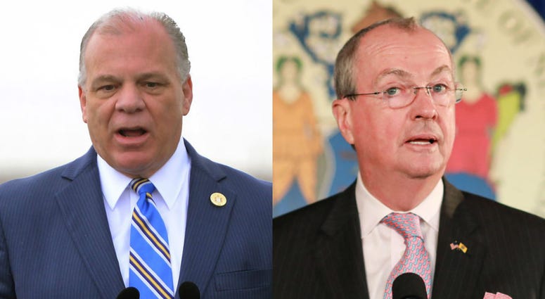 Steve Sweeney; Phil Murphy Steve Sweeney; Phil Murphy
