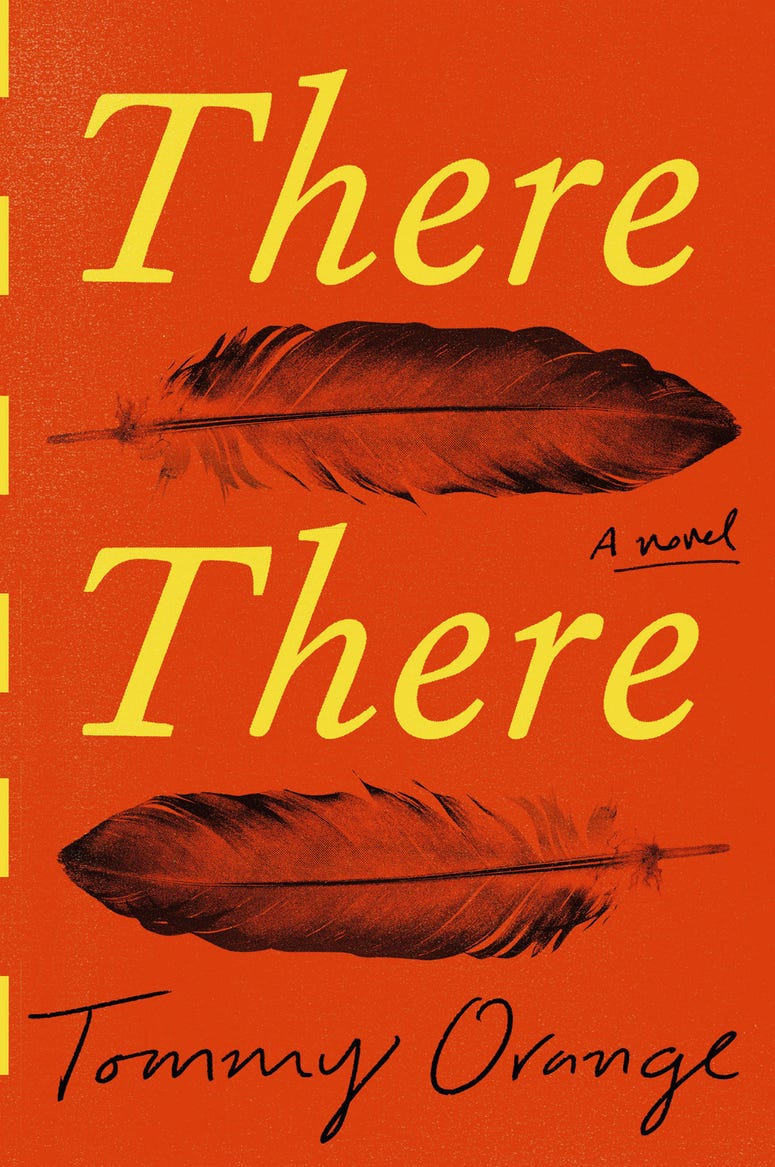 This cover image released by Knopf shows "There There," by Tommy Orange. This cover image released by Knopf shows "There There," by Tommy Orange.