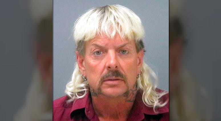 This photo provided by the Santa Rose County Jail in Milton, Fla., shows Joseph Maldonado-Passage, an Oklahoma zookeeper, who was indicted on federal murder-for-hire charges. This photo provided by the Santa Rose County Jail in Milton, Fla., shows Joseph Maldonado-Passage, an Oklahoma zookeeper, who was indicted on federal murder-for-hire charges.