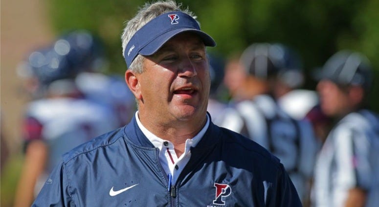 Head coach Ray Priore has led Penn to a 6-3 record so far this season. Head coach Ray Priore