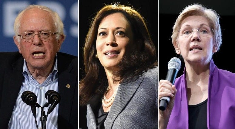 Democrats are coming into control of the House and entering the 2020 presidential primary unified in their opposition to President Donald Trump -- but split on almost everything else. Democrats head into 2019 split on everything but Trump
