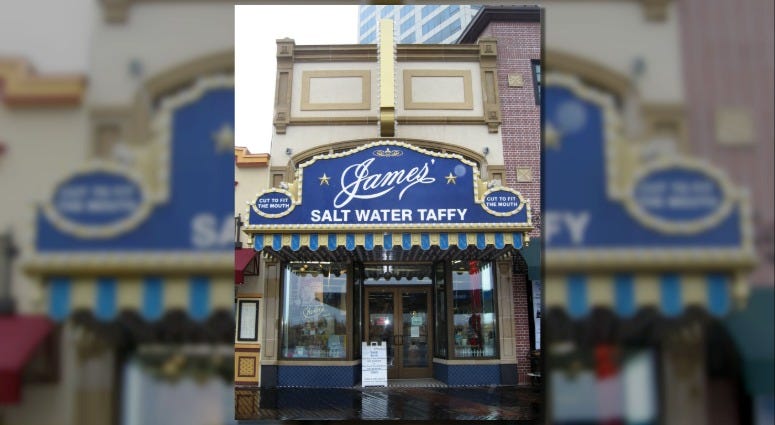 James Candy Company is one of two taffy brands with a long-time history in Atlantic City, New Jersey. James Candy Company
