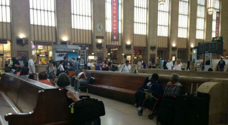 Inside 30th Street Station. Inside 30th Street Station.