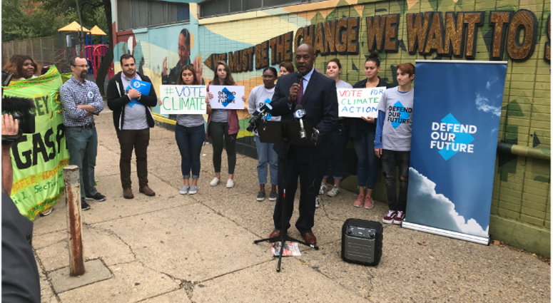 A non-partisan climate advocacy group kicked off an effort Monday near Temple's campus to get more millennial voters to the polls for the mid-terms A non-partisan climate advocacy group kicked off an effort Monday near Temple's campus to get more millennial voters to the polls for the mid-terms