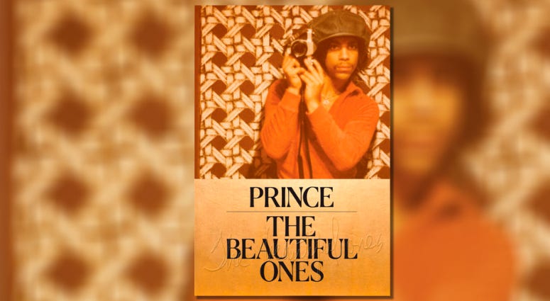 This image provided by Random House shows the cover of "The Beautiful Ones," a memoir Prince was working on at the time of his death. The book is due out in late October 2019. "The Beautiful Ones," a memoir Prince was working on at the time of his death.