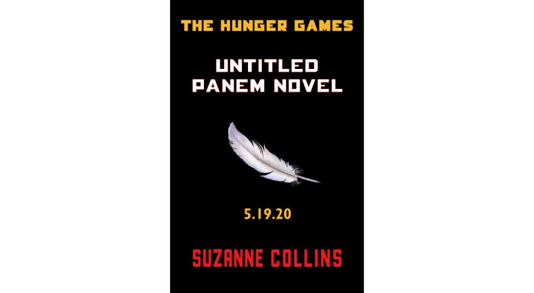 This image provided by Scholastic shows the cover of a new untitled "Hunger Games" novel by Suzanne Collins. The new untitled "Hunger Games" novel