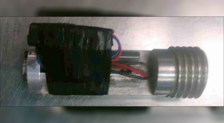 TSA officers responded to a bomb scare July 11, 2019 at Philadelphia International Airport. They thought it was a pipe bomb in a checked bag, but it turned out to be a prototype laser for a robot. Bomb scare