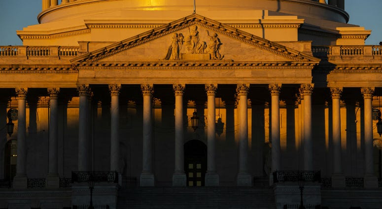 The Capitol is seen at dawn on the 21st day of a partial government shutdown as an impasse continues between President Donald Trump and Democrats. The Capitol is seen at dawn on the 21st day of a partial government shutdown as an impasse continues between President Donald Trump and Democrats.