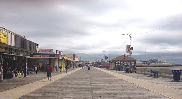 Wildwood Boardwalk. Wildwood Boardwalk.