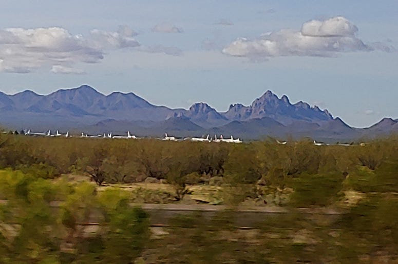 The Planes in the Desert! The Planes in the Desert!