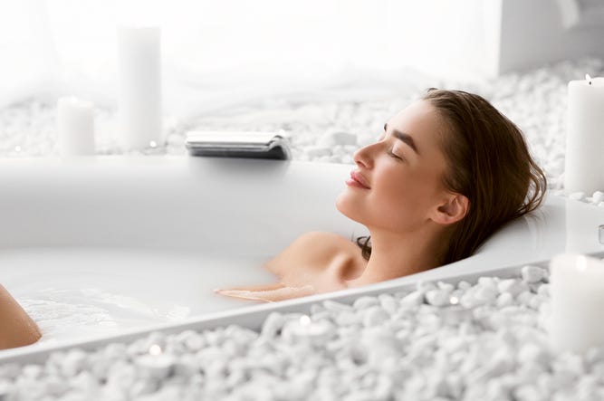 take a bath