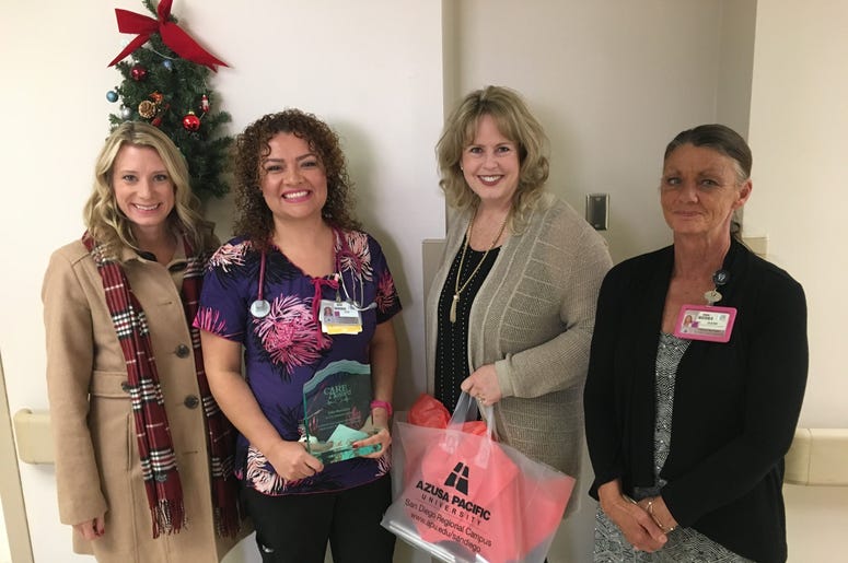 December's CARE award winner is Iida Navarro (second from left) from Tri-City Medical Cente.jpg