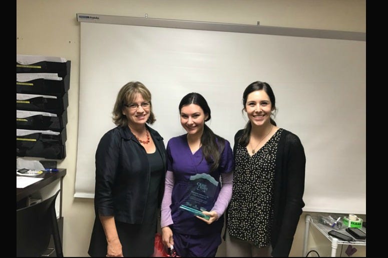 Stephanie Scirocco of Scripps Green Hospital is our January 2017 CARE award winner..jpg