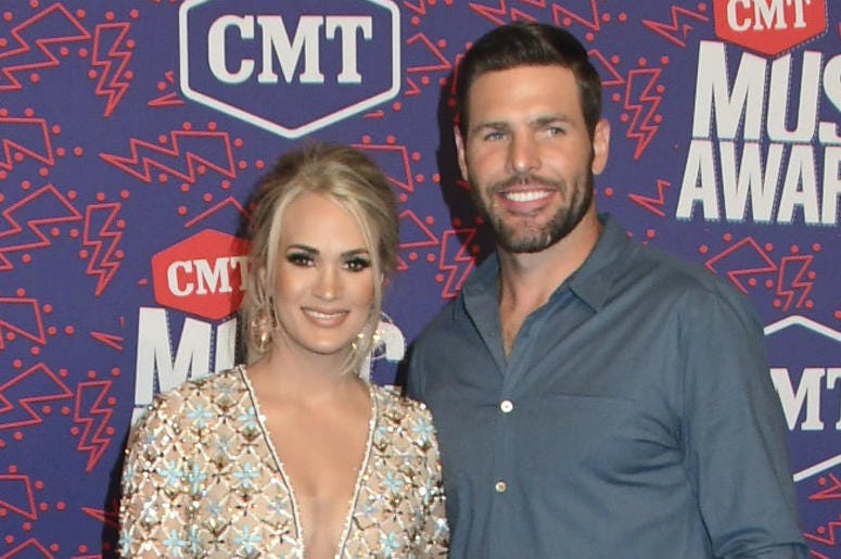 Carrie Underwood, Mike Fisher. 2019 CMT Music Awards Carrie Underwood, Mike Fisher. 2019 CMT Music Awards