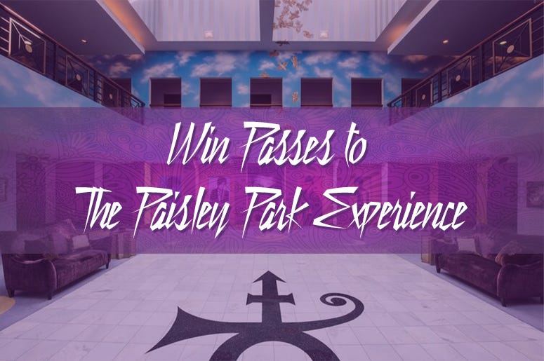 Win passes to The Paisley Park Experience Win passes to The Paisley Park Experience