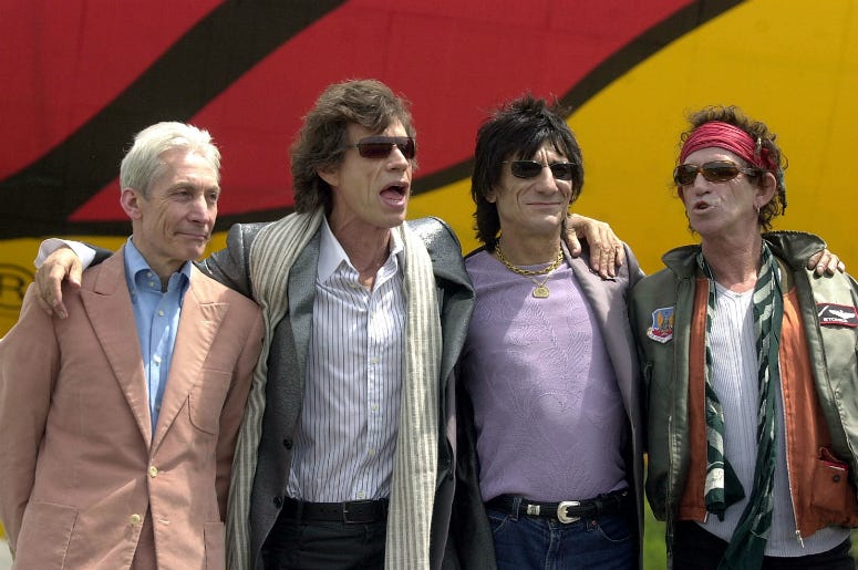 The Rolling Stones in 2002 The Rolling Stones in 2002