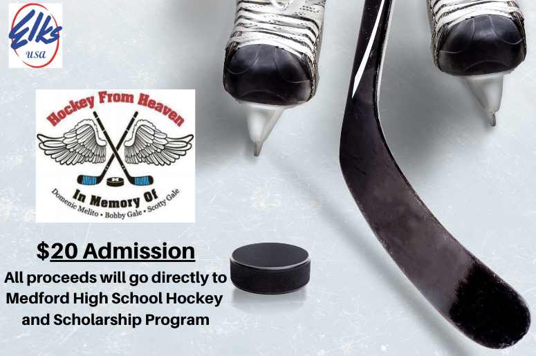 Hockey from Heaven Benefit at the Medford Elks