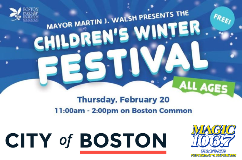 Boston Commons Winter Childrens Festival poster