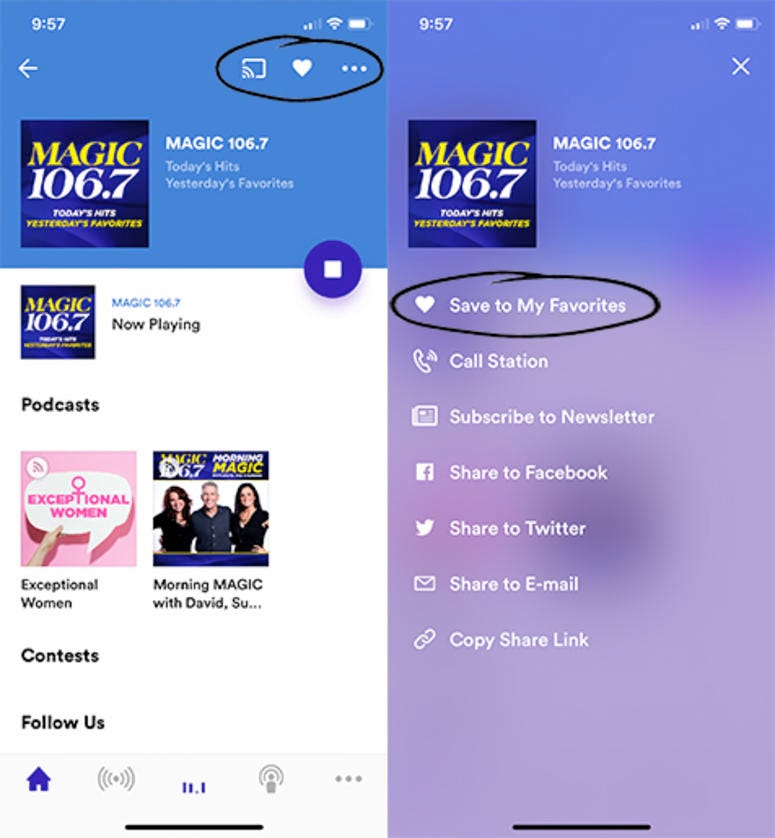 MAGIC 106.7 RADIO.COM Favorite App MAGIC 106.7 RADIO.COM Favorite App
