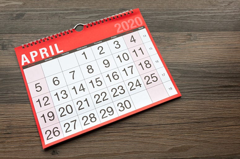 April