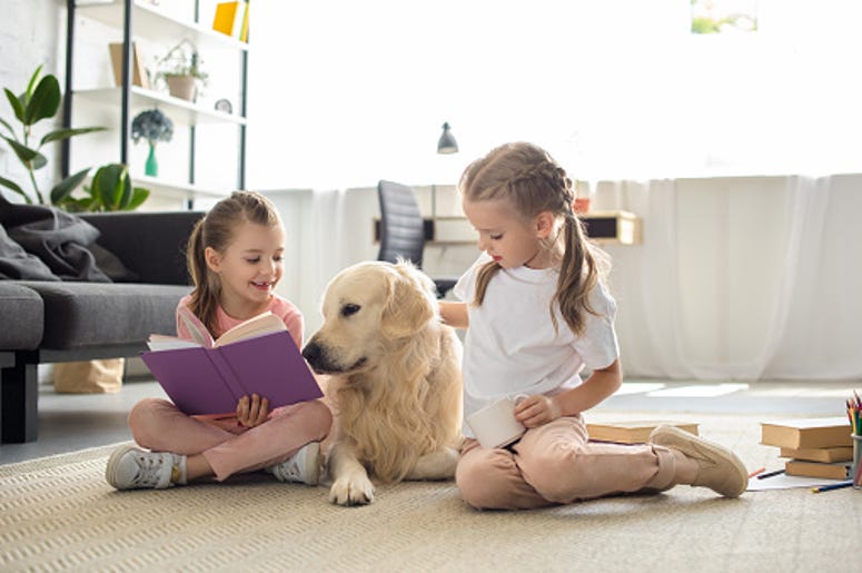 Having a Dog Around Makes Kids Better at Reading