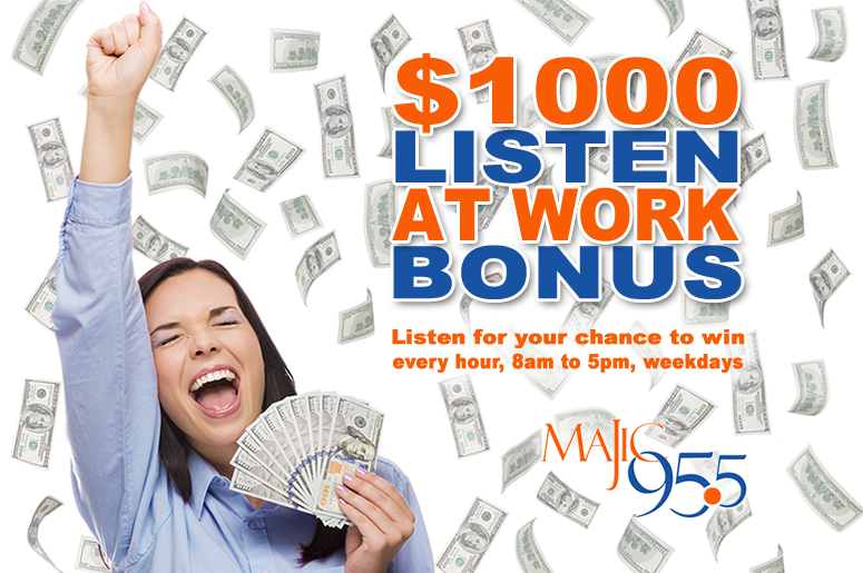 The $1000 Listen At Work Bonus
